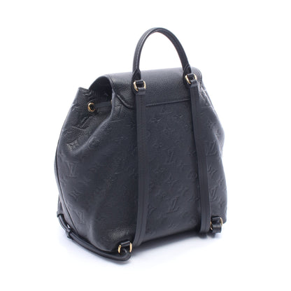 モンスリPM モノグラムアンプラント ノワール バックパック リュックサック レザー ブラック ルイヴィトン バッグ LOUIS VUITTON