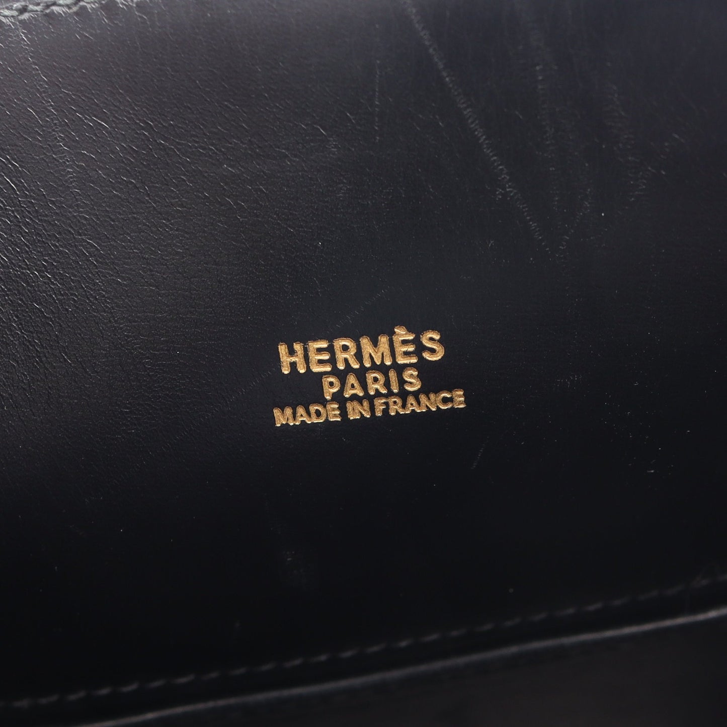 ケリースポーツMM ショルダーバッグ ボックスカーフ ブラック ゴールド金具 ○Y刻印 エルメス バッグ HERMES
