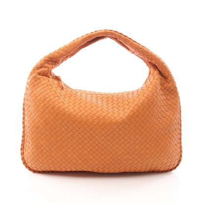 イントレチャート ワンショルダーバッグ レザー オレンジブラウン ボッテガヴェネタ バッグ BOTTEGA VENETA