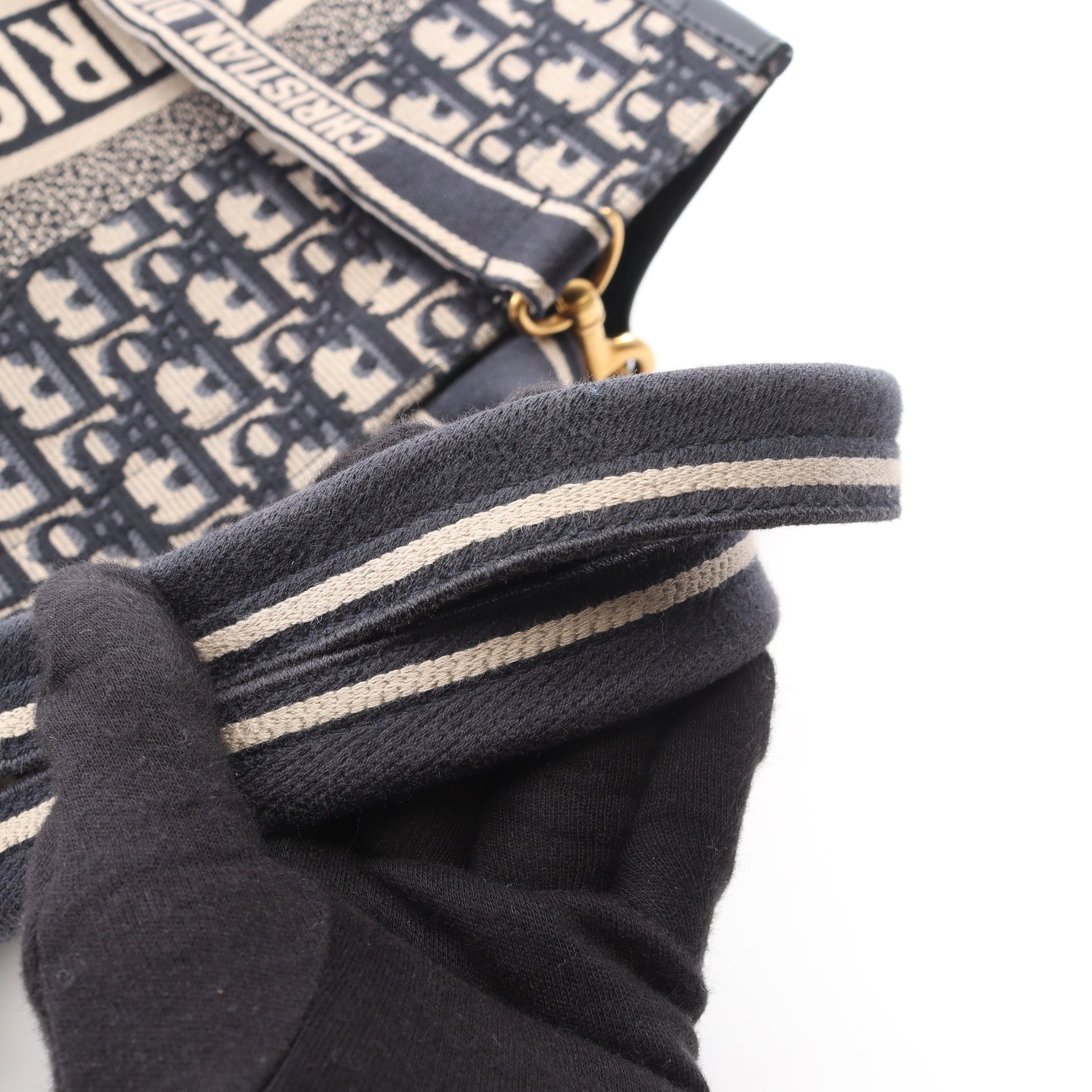 BOOK TOTE ブックトート オブリーク エンブロイダリー 2WAY ハンドバッグ トートバッグ キャンバス レザー ネイビー ベージュ クリスチャンディオール バッグ Christian Dior