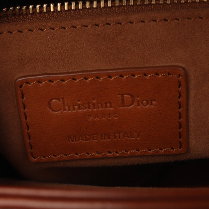 LADY DIOR レディディオール 2WAY ハンドバッグ レザー ブラウン クリスチャンディオール バッグ Christian Dior