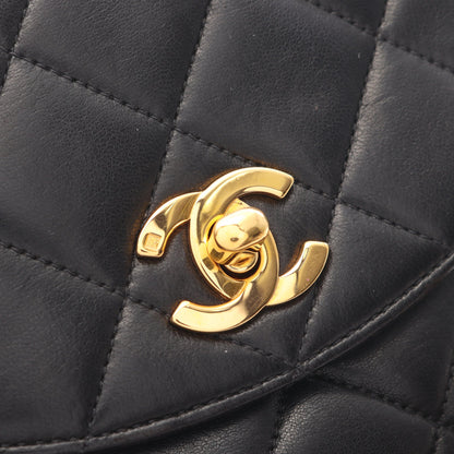 マトラッセ バックパック リュックサック ラムスキン ブラック ゴールド金具 シャネル バッグ CHANEL