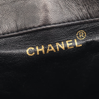 マトラッセ バックパック リュックサック ラムスキン ブラック ゴールド金具 シャネル バッグ CHANEL
