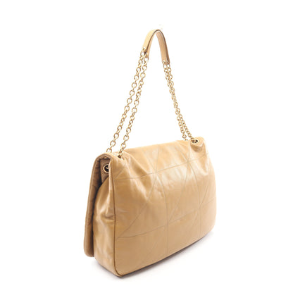 ジェイミー 4.3 チェーンショルダーバッグ レザー ベージュ サンローランパリ バッグ SAINT LAURENT PARIS