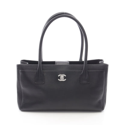 エグゼクティブ ハンドバッグ トートバッグ レザー ブラック シルバー金具 シャネル バッグ CHANEL
