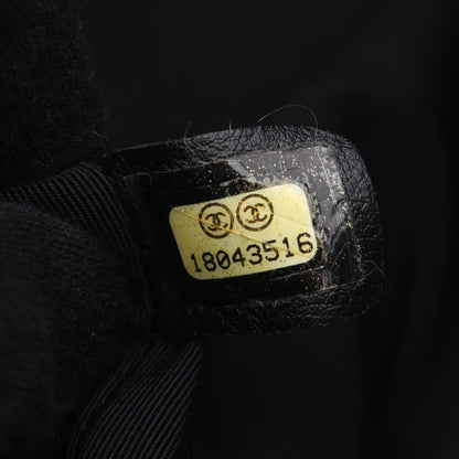 エグゼクティブ ハンドバッグ トートバッグ レザー ブラック シルバー金具 シャネル バッグ CHANEL