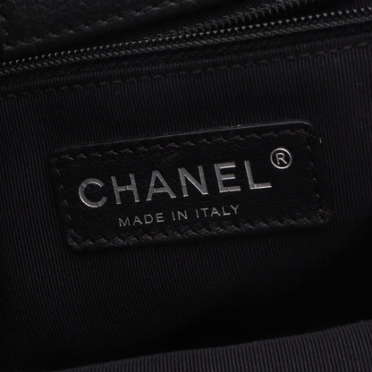 エグゼクティブ ハンドバッグ トートバッグ レザー ブラック シルバー金具 シャネル バッグ CHANEL