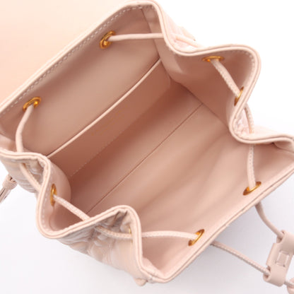 CARO カロ スモール マクロカナージュ バックパック リュックサック レザー ライトピンク クリスチャンディオール バッグ Christian Dior
