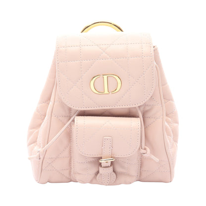 CARO カロ スモール マクロカナージュ バックパック リュックサック レザー ライトピンク クリスチャンディオール バッグ Christian Dior