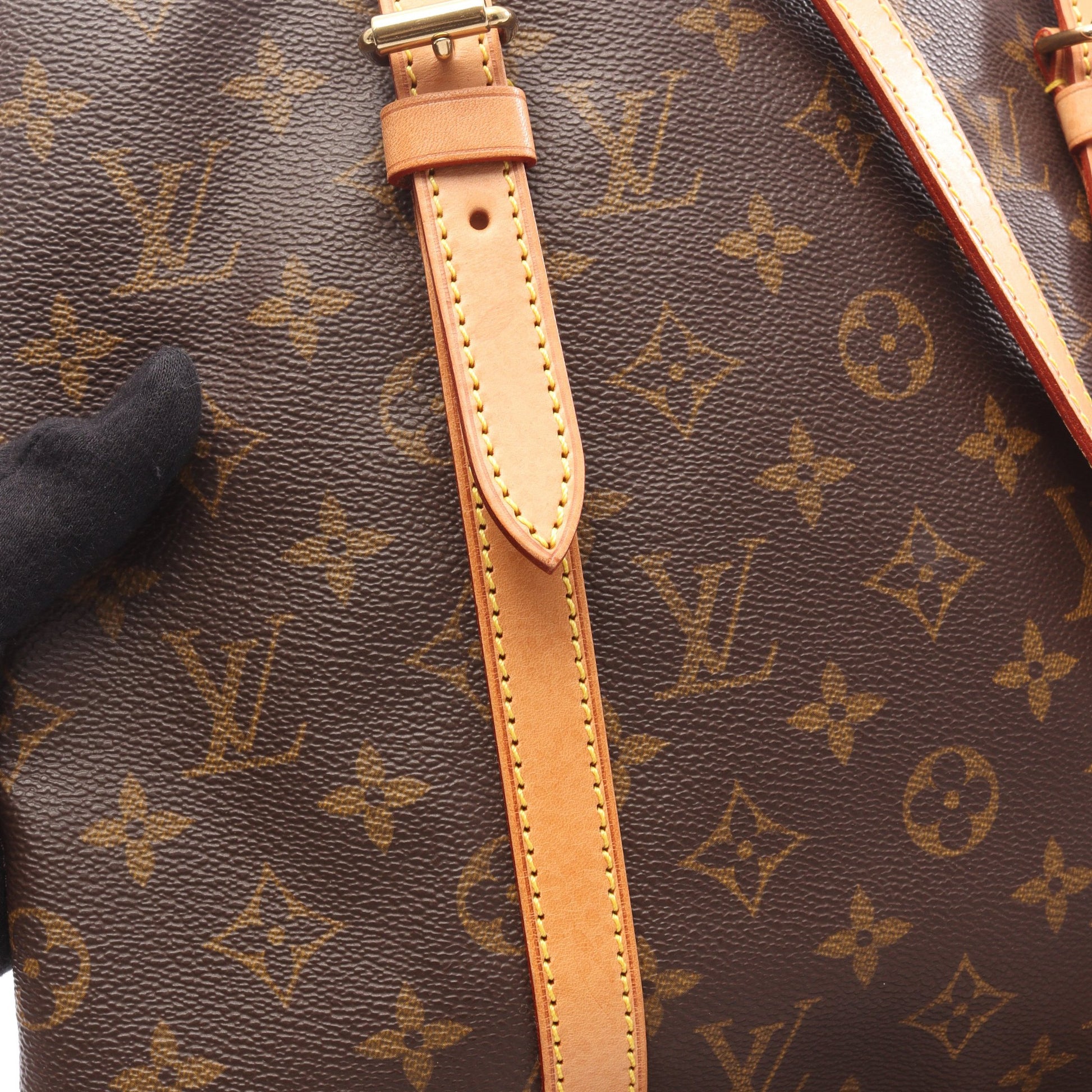 バケットGM モノグラム ショルダーバッグ PVC レザー ブラウン ルイヴィトン バッグ LOUIS VUITTON