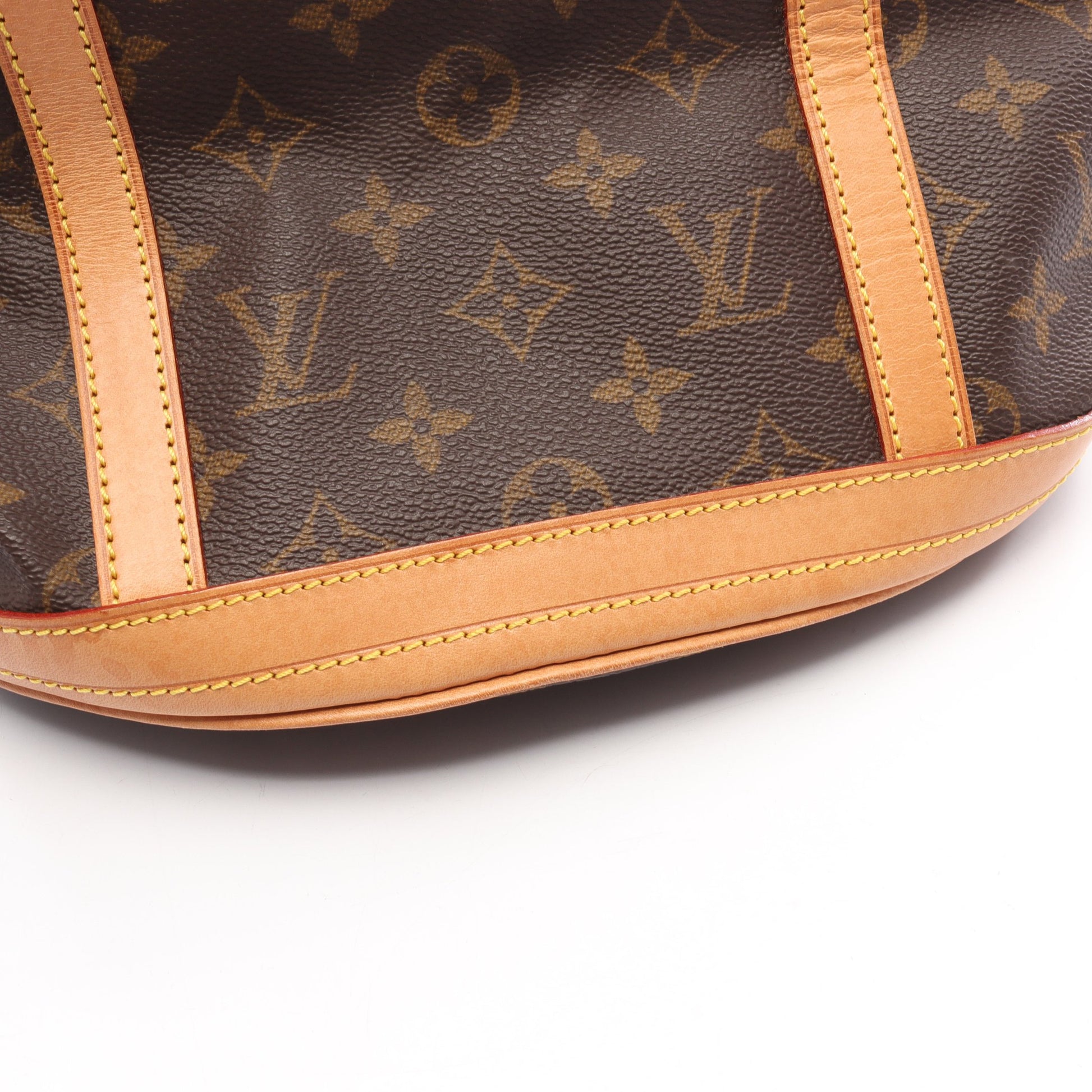 バケットGM モノグラム ショルダーバッグ PVC レザー ブラウン ルイヴィトン バッグ LOUIS VUITTON