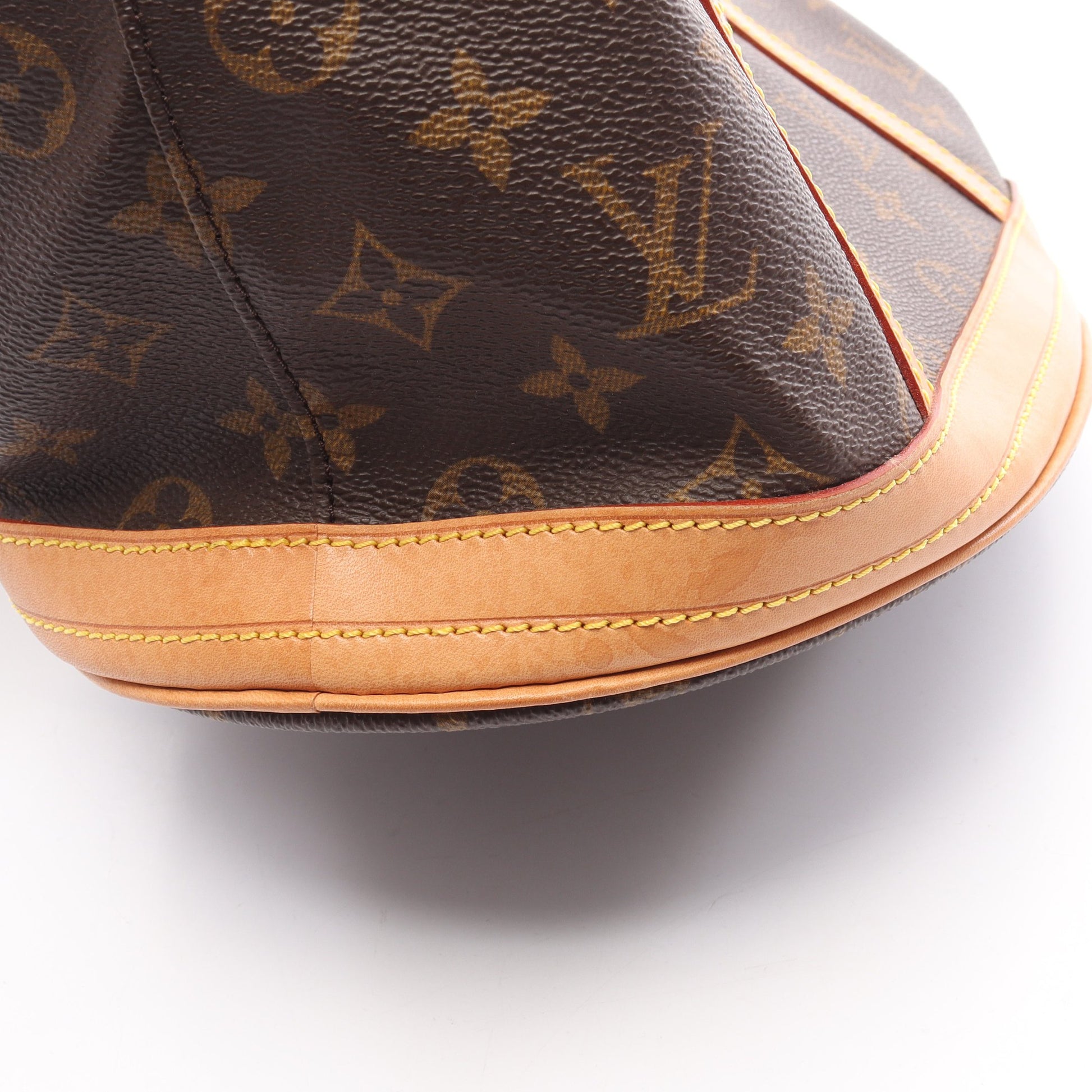 バケットGM モノグラム ショルダーバッグ PVC レザー ブラウン ルイヴィトン バッグ LOUIS VUITTON