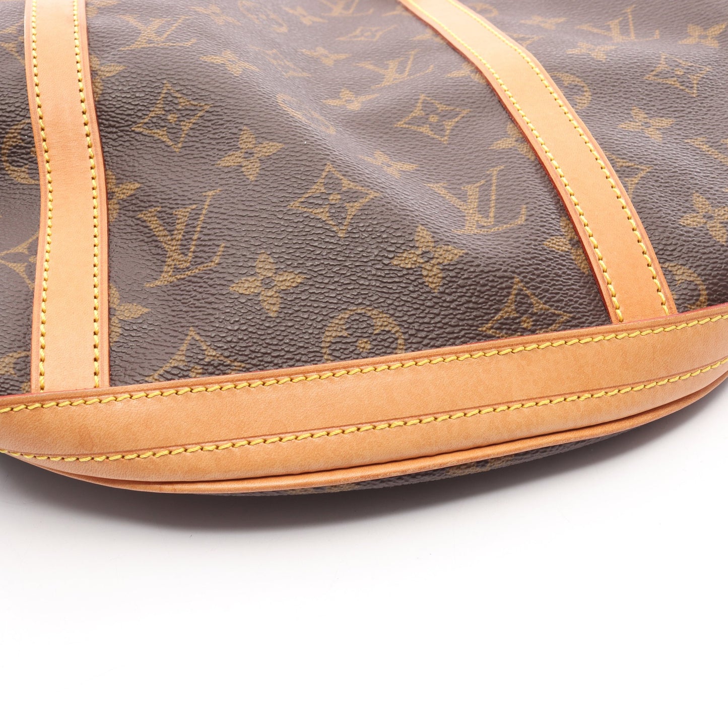バケットGM モノグラム ショルダーバッグ PVC レザー ブラウン ルイヴィトン バッグ LOUIS VUITTON