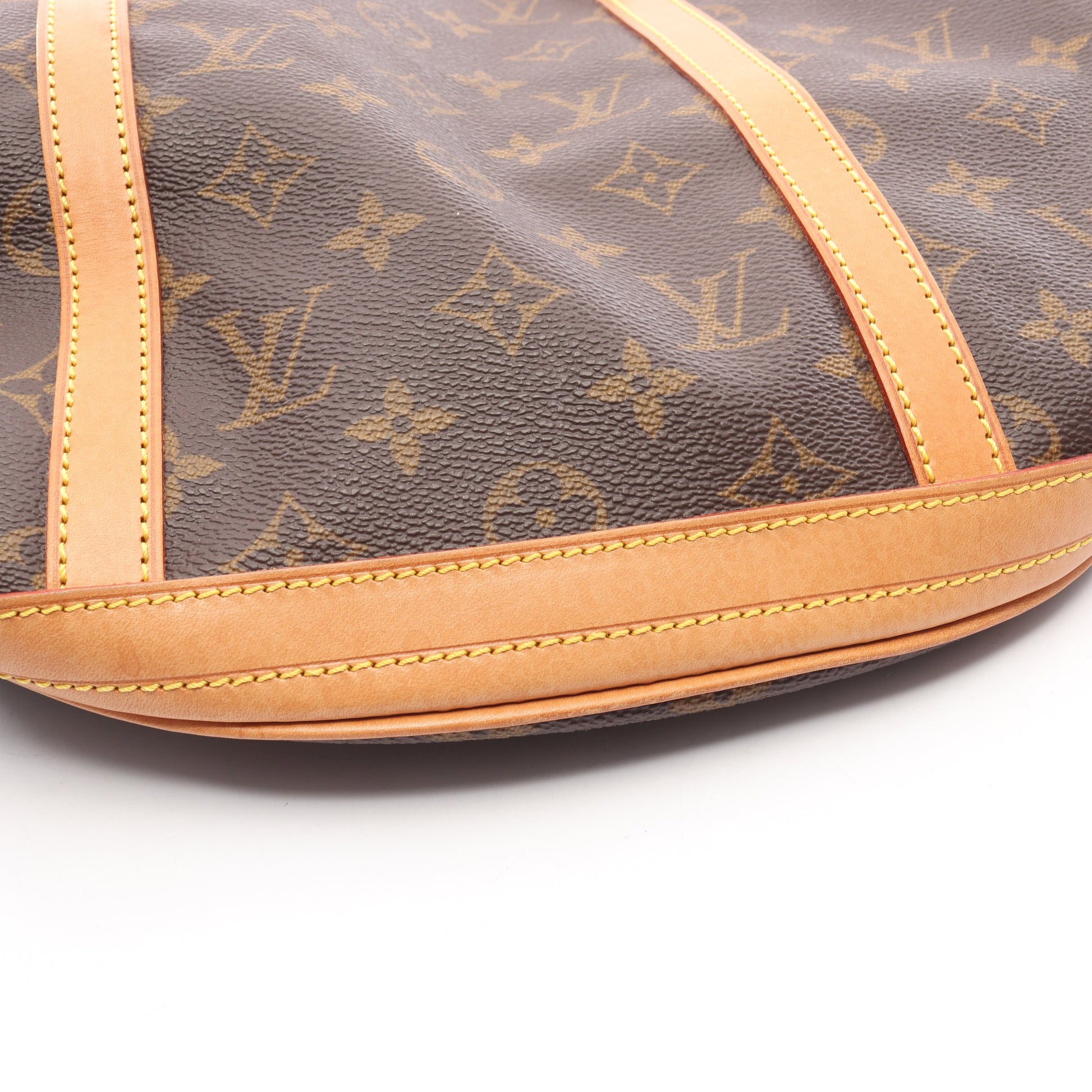 バケットGM モノグラム ショルダーバッグ PVC レザー ブラウン ルイヴィトン バッグ LOUIS VUITTON