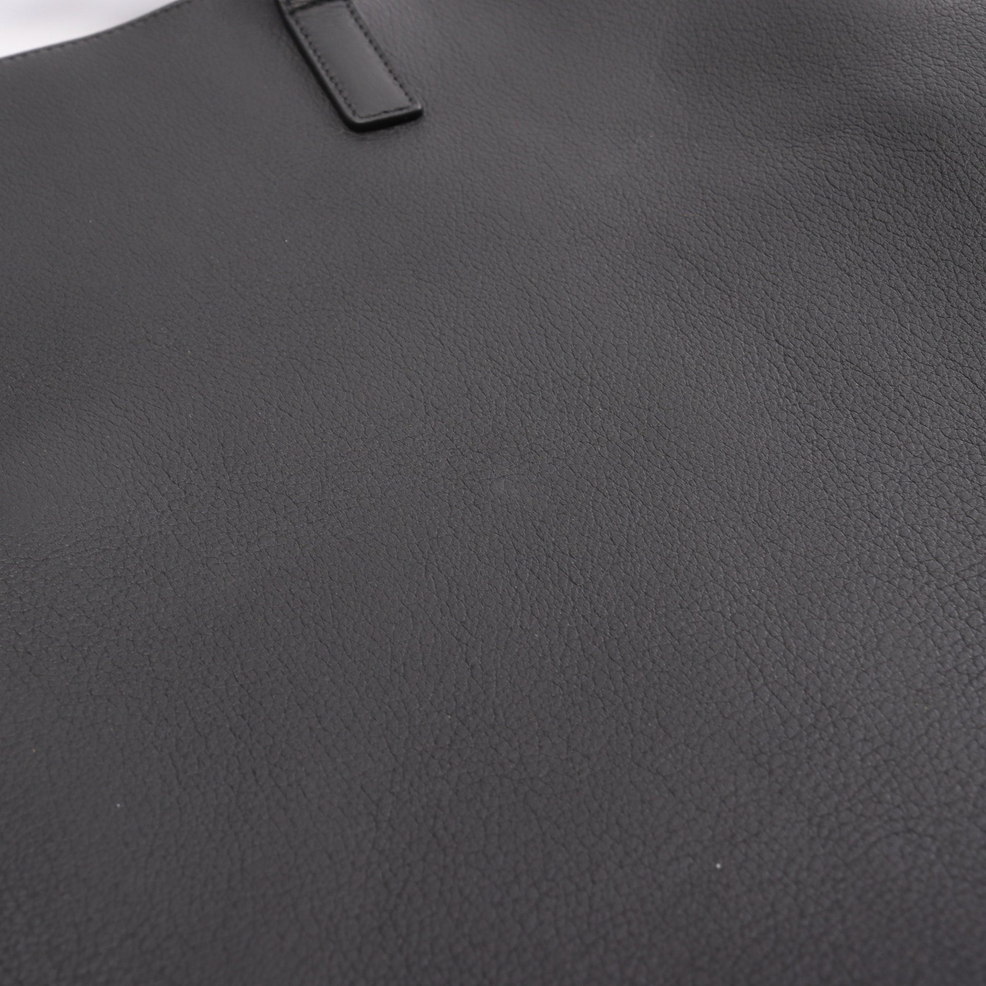 LE 5 A 7 ソフト ラージ ショルダーバッグ レザー ブラック サンローランパリ バッグ SAINT LAURENT PARIS