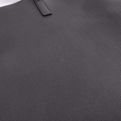 LE 5 A 7 ソフト ラージ ショルダーバッグ レザー ブラック サンローランパリ バッグ SAINT LAURENT PARIS