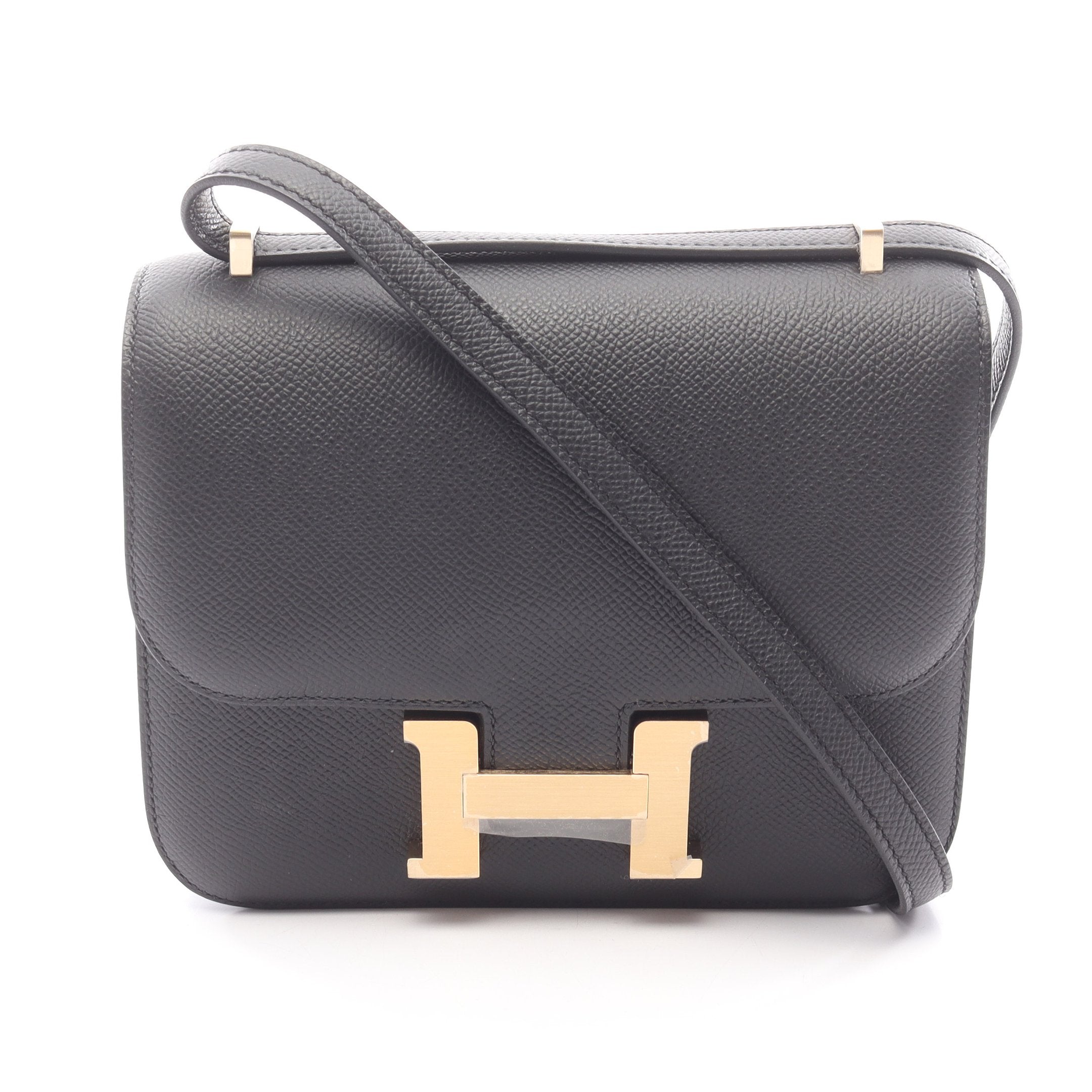 エルメス HERMES コンスタンス3 ミニ W刻 クレ ゴールド金具 エプソン レディース ショルダーバッグ HERMES - エルメス HERMES コンスタンス3 ミニ W刻 クレ ゴールド金具
