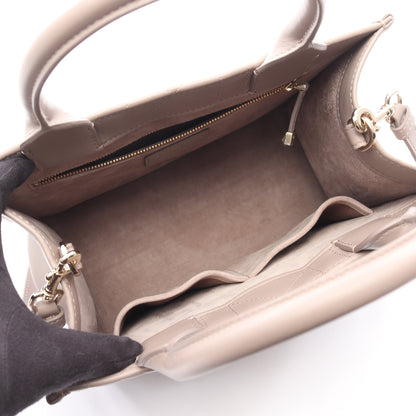 BOOK TOTE ブックトート スモール マクロカナージュ 2WAY ハンドバッグ レザー グレーベージュ クリスチャンディオール バッグ Christian Dior