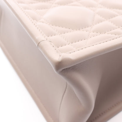 BOOK TOTE ブックトート スモール マクロカナージュ 2WAY ハンドバッグ レザー グレーベージュ クリスチャンディオール バッグ Christian Dior