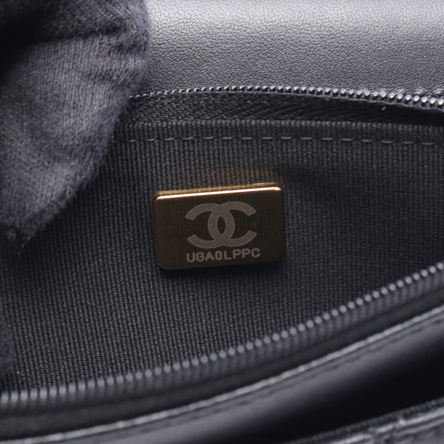 マトラッセ チェーンウォレット ラムスキン ブラック ゴールド金具 シャネル バッグ CHANEL