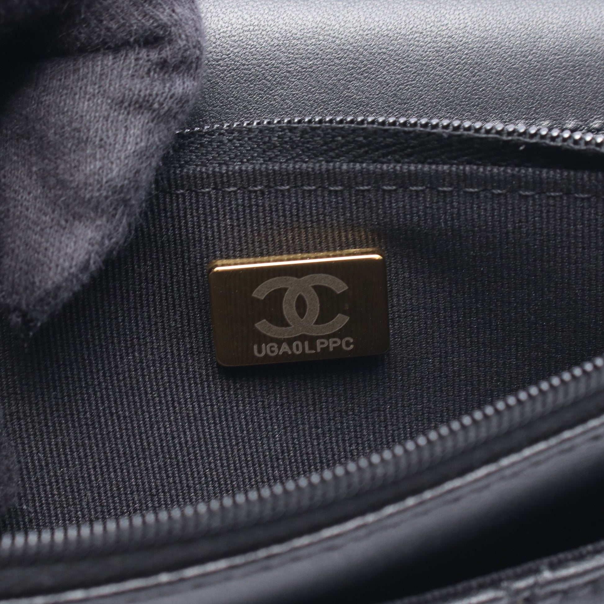 マトラッセ チェーンウォレット ラムスキン ブラック ゴールド金具 シャネル バッグ CHANEL