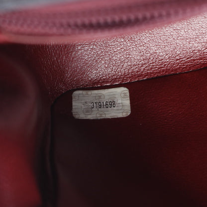 マトラッセ ダイアナフラップ チェーンショルダーバッグ ラムスキン ブラック ゴールド金具 シャネル バッグ CHANEL