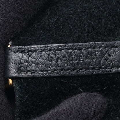 ピコタンロックMM ハンドバッグ トリヨンクレマンス ブラック ゴールド金具 U刻印 エルメス バッグ HERMES