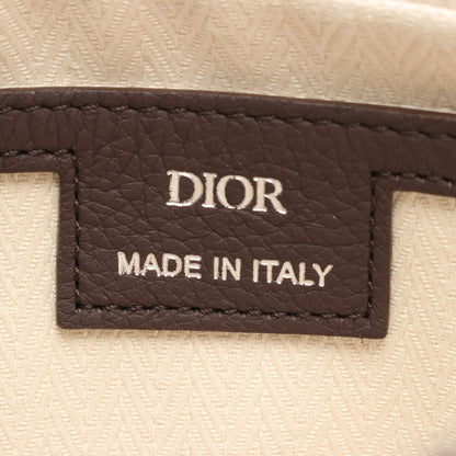 サドル クロスボディ ショルダーバッグ レザー ダークブラウン クリスチャンディオール バッグ Christian Dior
