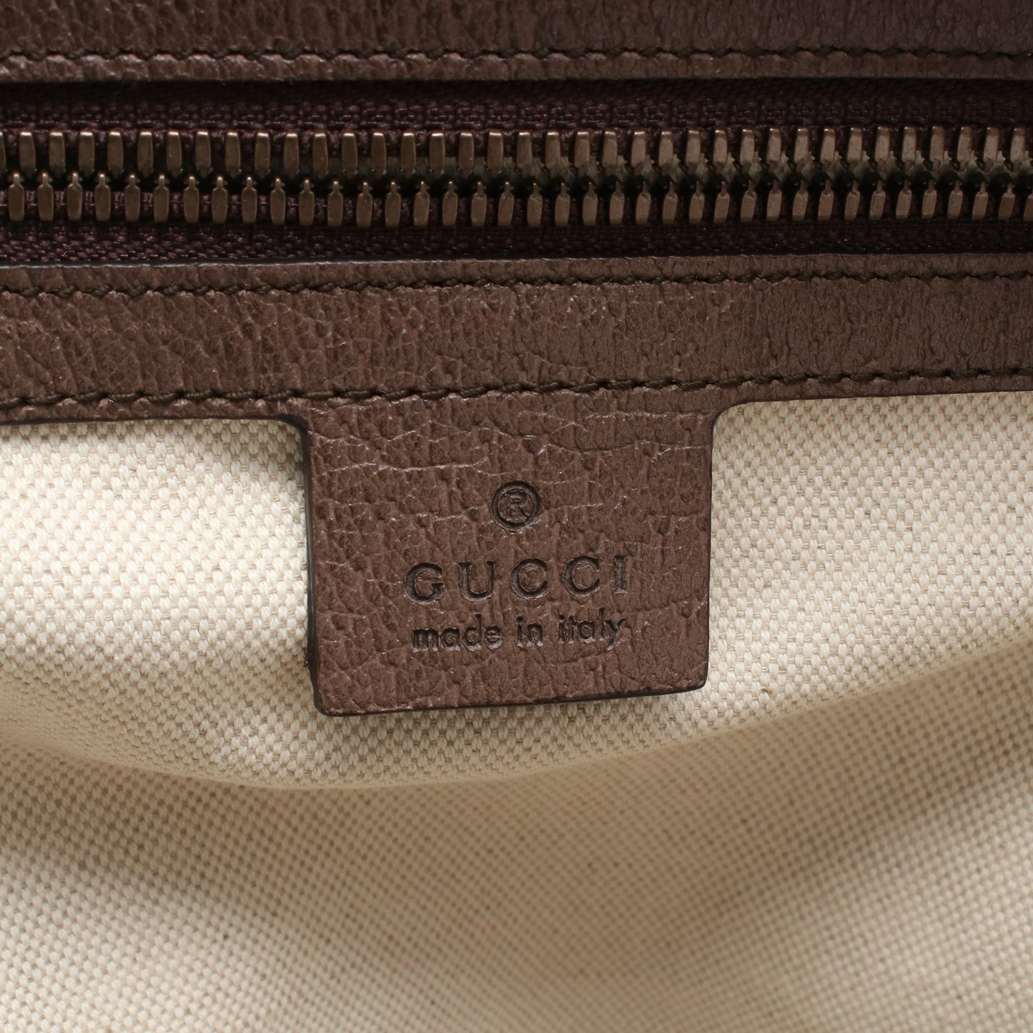 オフィディア GGスプリーム バックパック リュックサック PVC レザー ベージュ ブラウン マルチカラー グッチ バッグ GUCCI