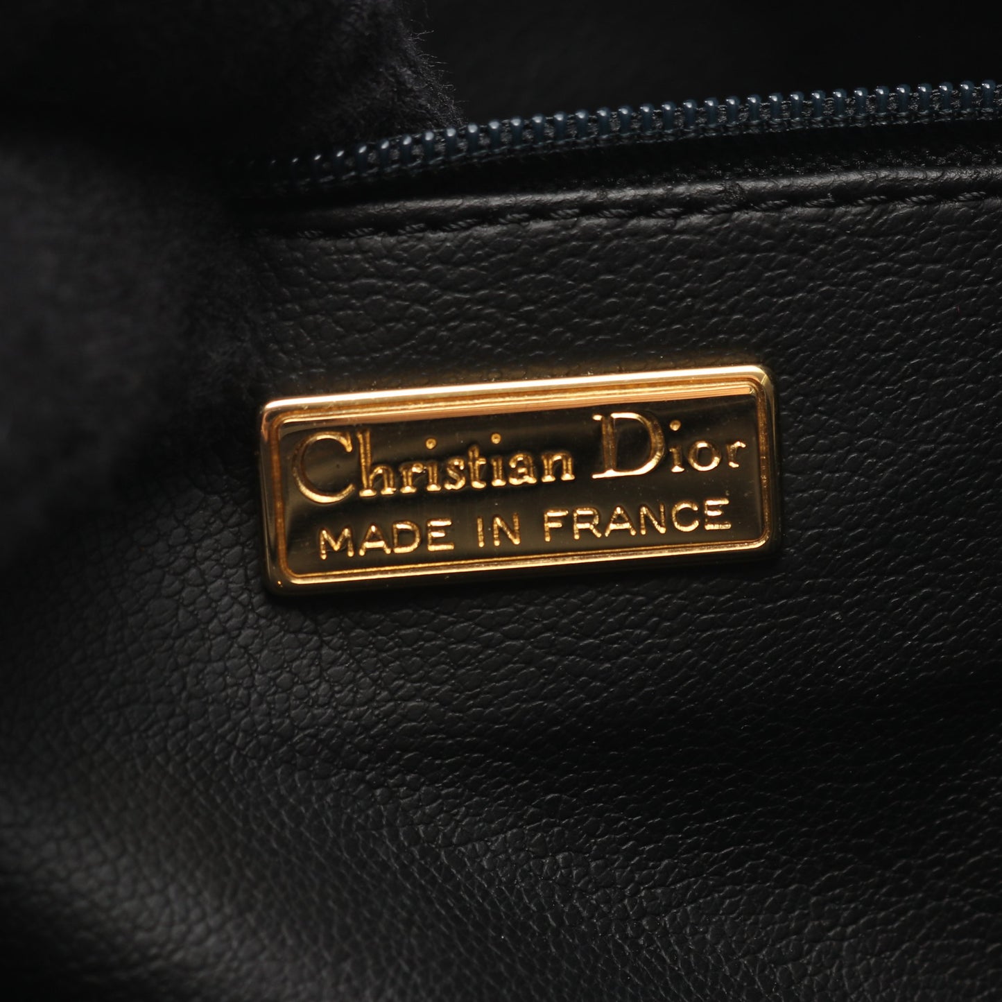 CD金具 2WAY ハンドバッグ レザー ブラック クリスチャンディオール バッグ Christian Dior