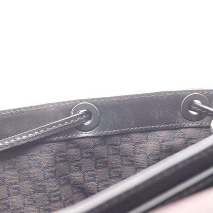 ショルダーバッグ トートバッグ レザー ダークブラウン ブラック グッチ バッグ GUCCI