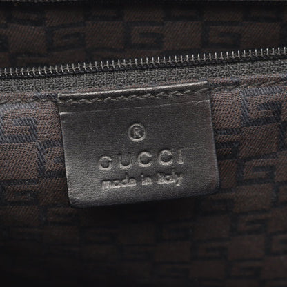 ショルダーバッグ トートバッグ レザー ダークブラウン ブラック グッチ バッグ GUCCI
