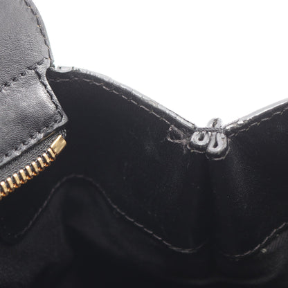 リトル アリス 2WAY ハンドバッグ レザー ライトベージュ ブラック クロエ バッグ Chloe