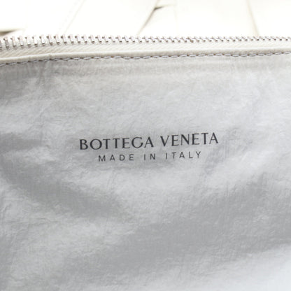イントレチャート ショルダーバッグ トートバッグ レザー ホワイト ボッテガヴェネタ バッグ BOTTEGA VENETA