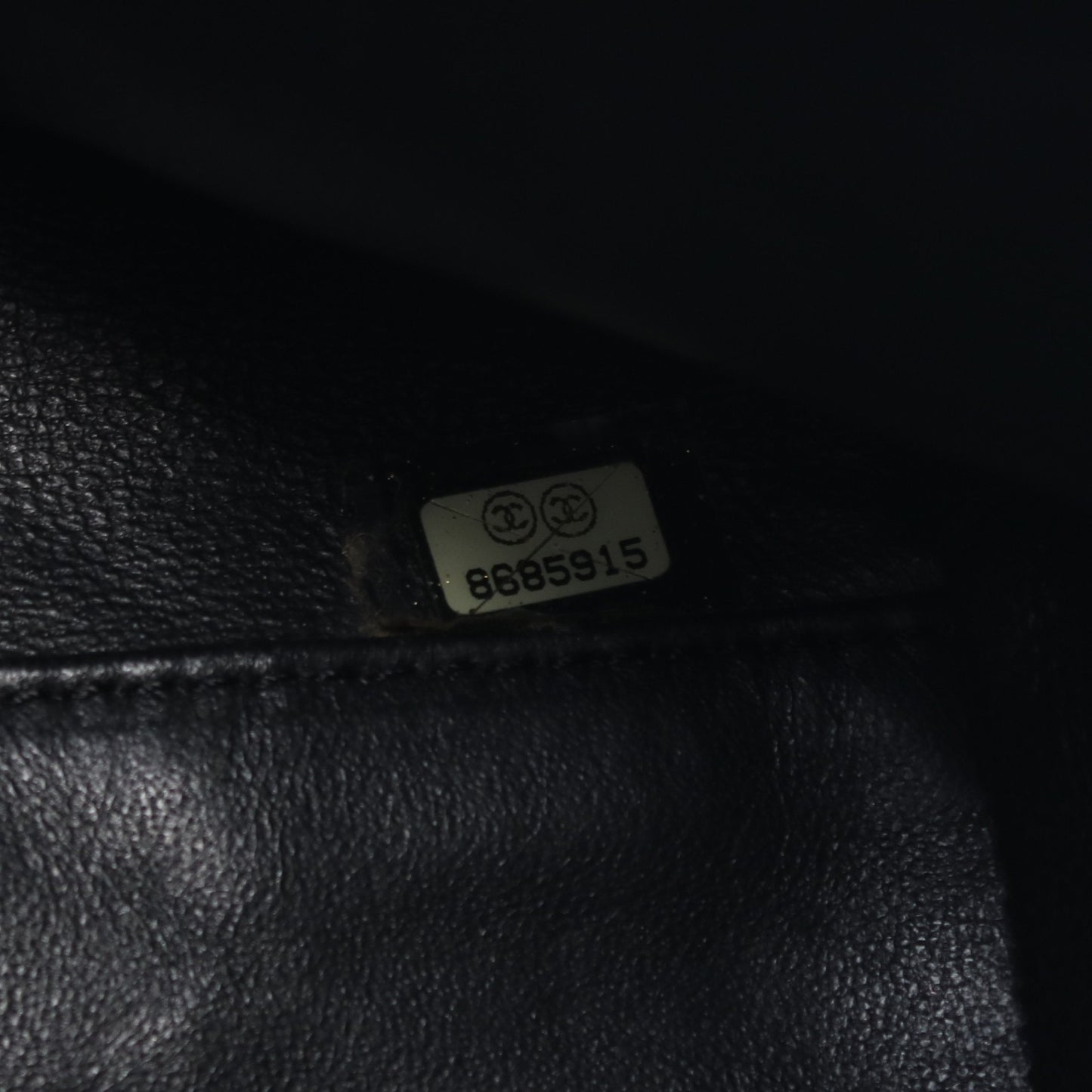 マトラッセ ハンドバッグ キャビアスキン ブラック ゴールド金具 シャネル バッグ CHANEL