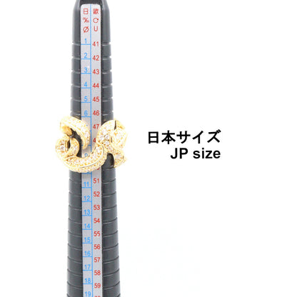 Bottega Veneta CZ スターリングシルバー リング リング 指輪 SV925 ゴールド ボッテガヴェネタ アクセサリー BOTTEGA VENETA