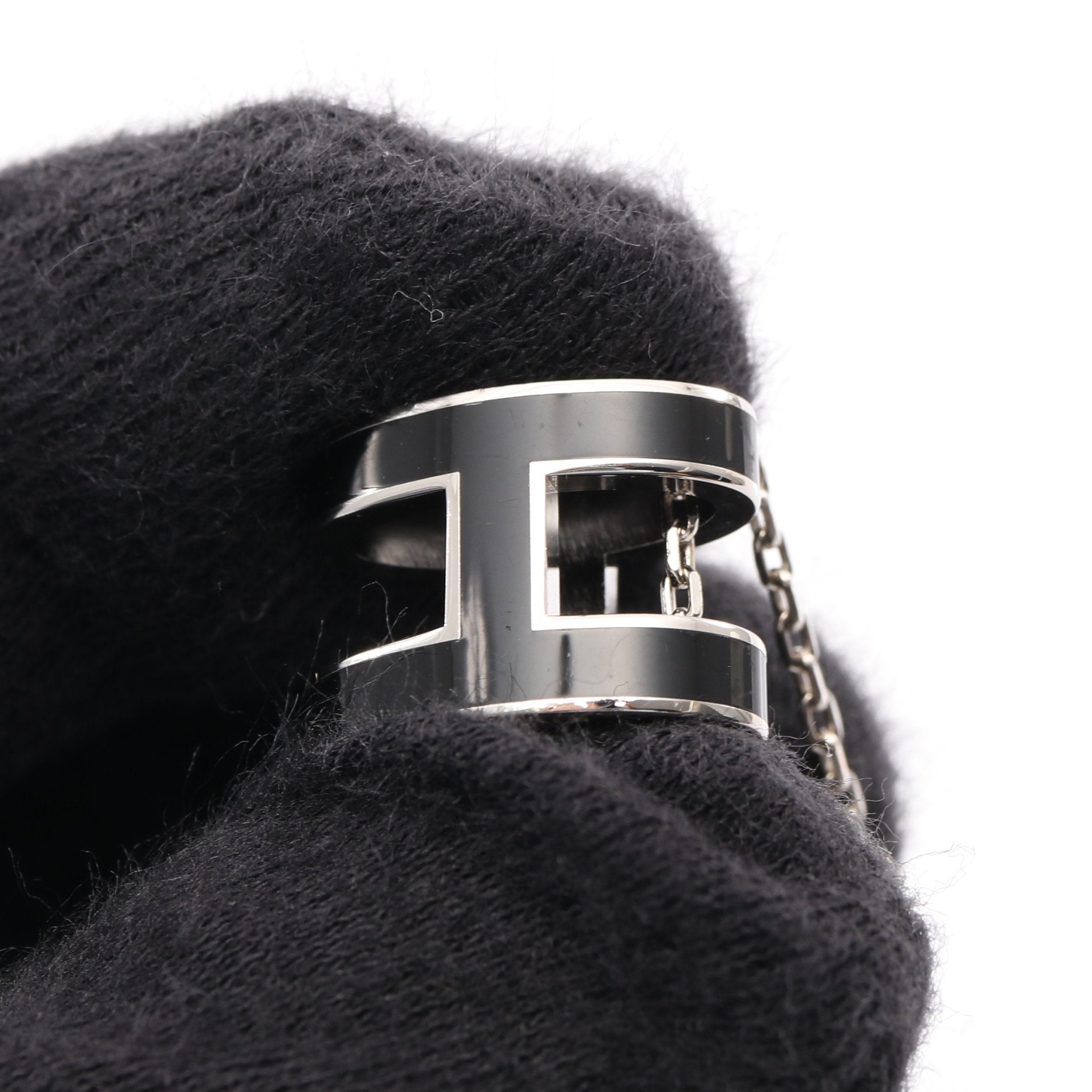 ポップアッシュ ポップH ネックレス シルバー ブラック エルメス – RECLO