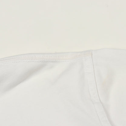 ロゴプリント クルーネック 半袖Tシャツ コットン ホワイト バーバリー トップス BURBERRY