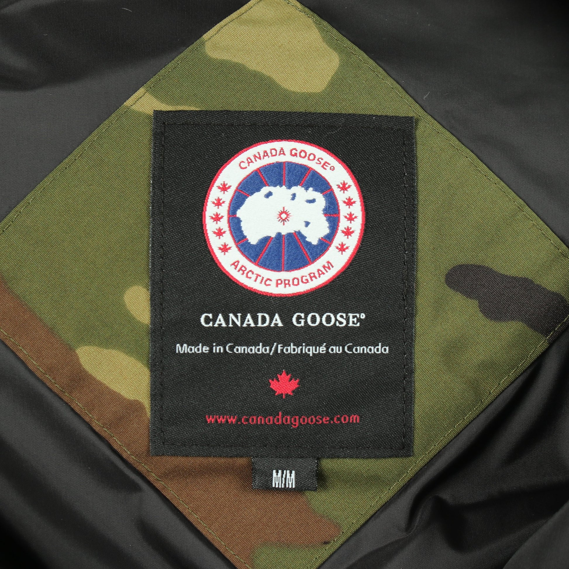 RUSSELL PARKA ラッセルパーカー カモフラージュ ダウンジャケット カーキグリーン マルチカラー カナダグース アウター CANADA GOOSE