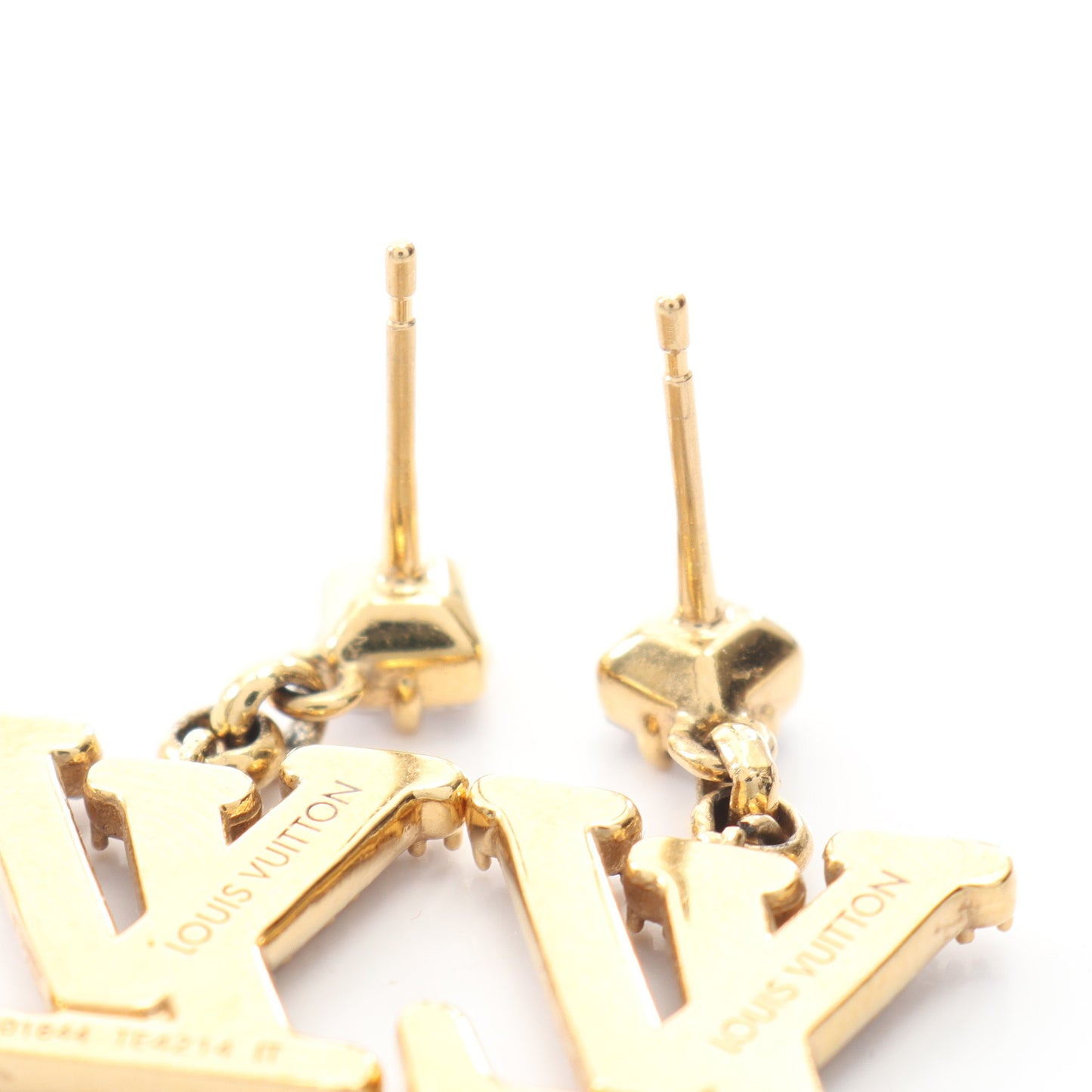 レディLV ピアス GP ラインストーン ゴールド クリア ルイヴィトン アクセサリー LOUIS VUITTON