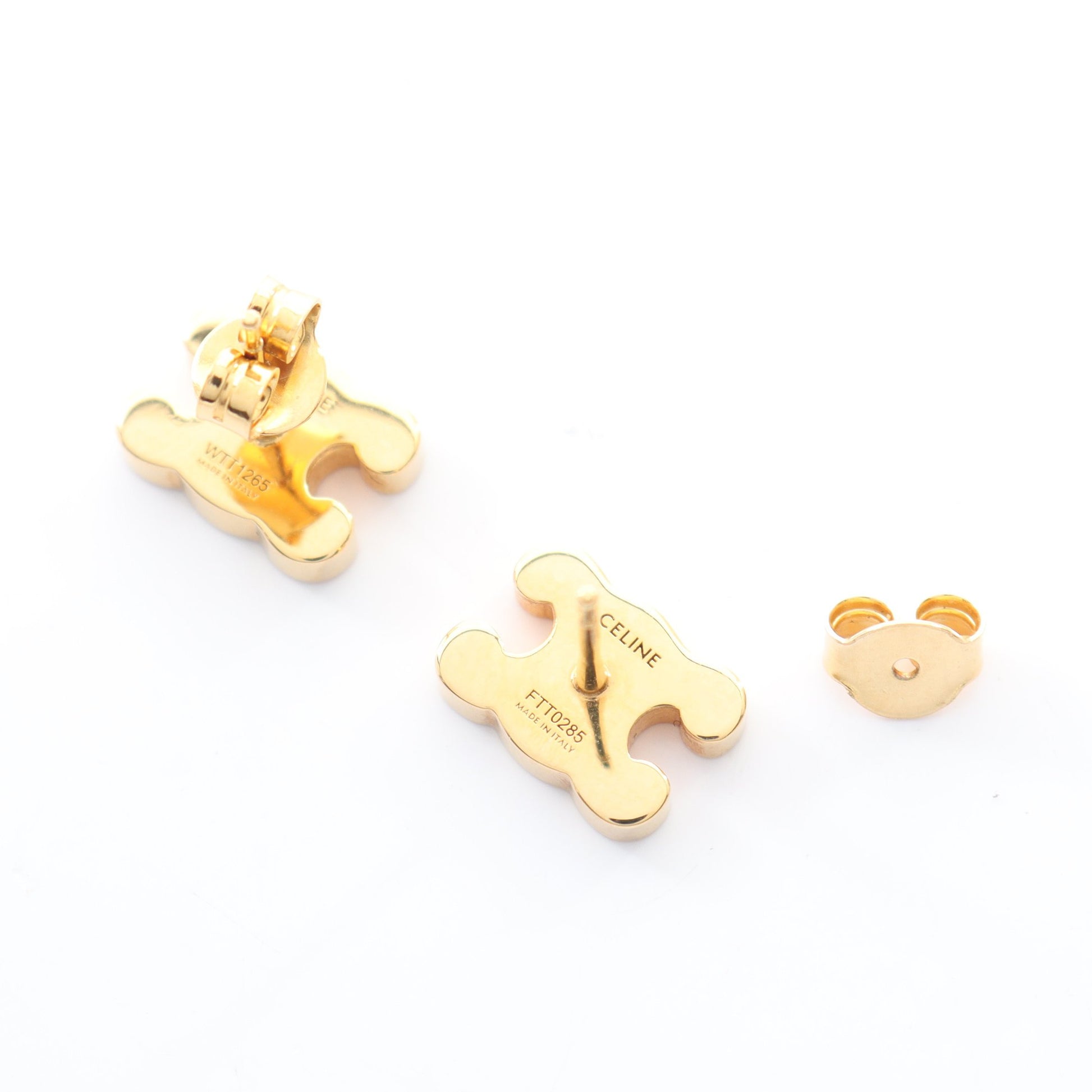 トリオンフ ピアス GP ラインストーン ゴールド クリア セリーヌ アクセサリー CELINE