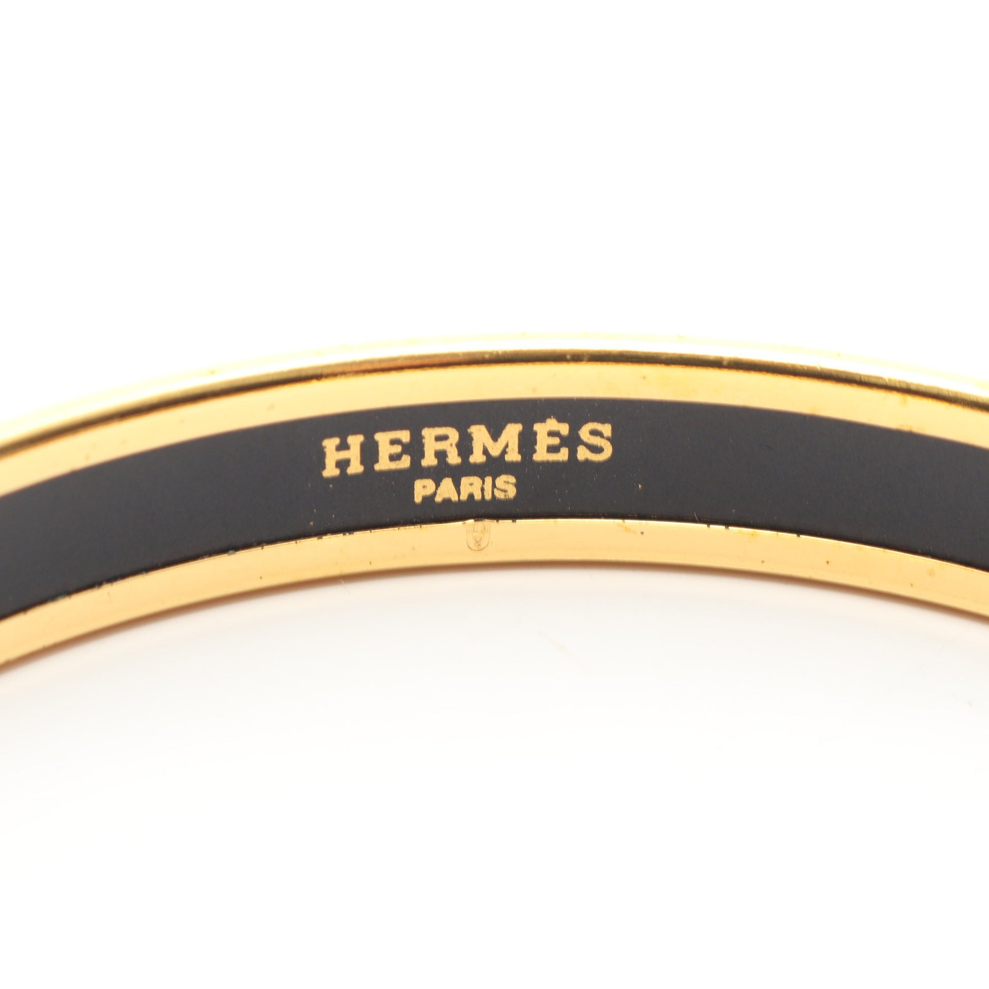 エマイユPM バングル GP 七宝 ゴールド グリーン レッド エルメス アクセサリー HERMES