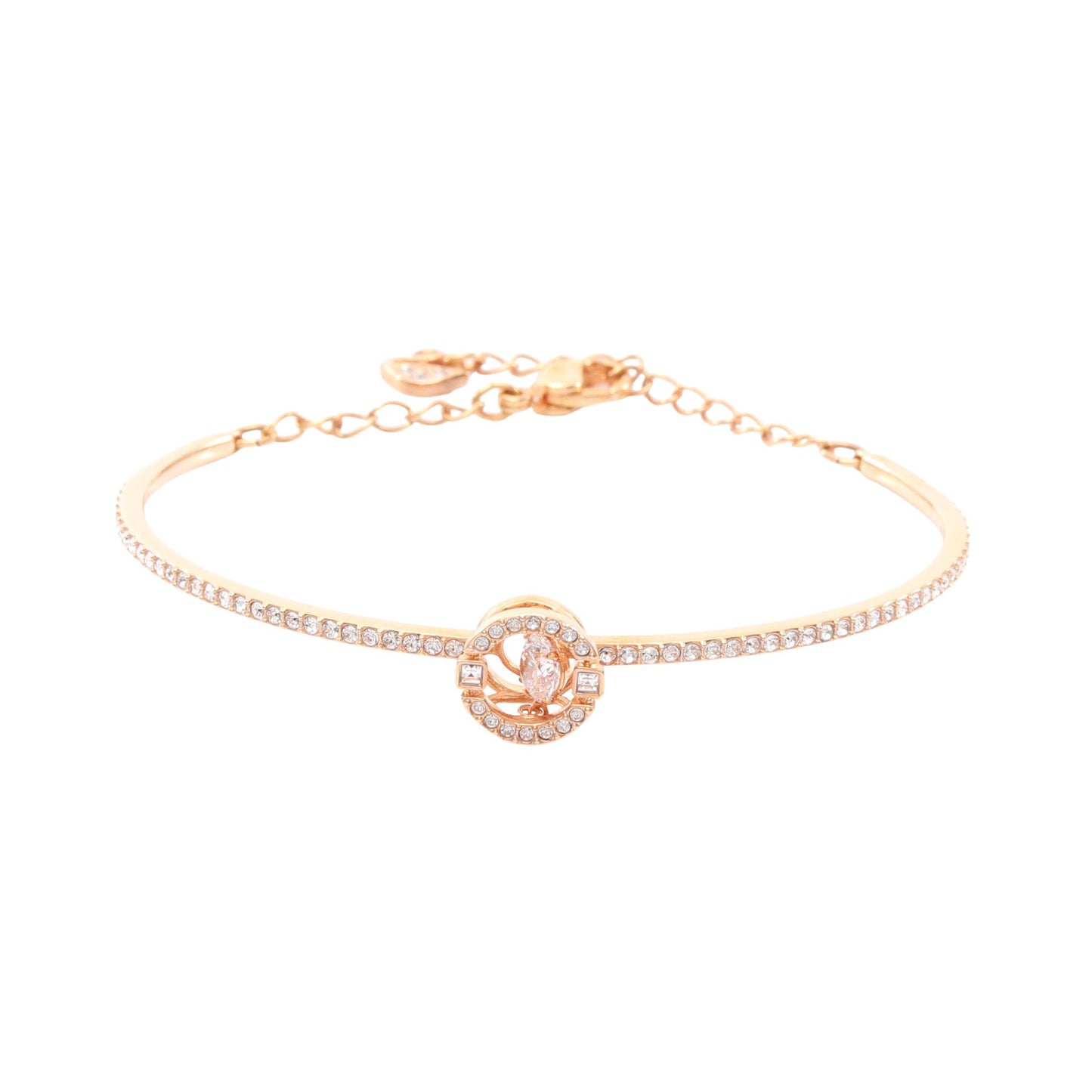 Una ブレスレット GP クリスタル ピンクゴールド クリア スワロフスキー アクセサリー SWAROVSKI