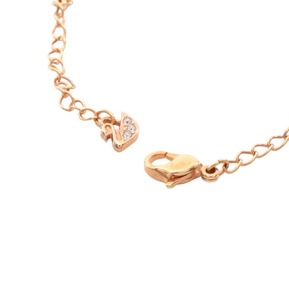 Una ブレスレット GP クリスタル ピンクゴールド クリア スワロフスキー アクセサリー SWAROVSKI