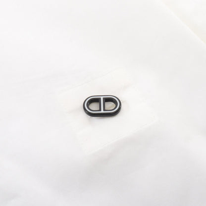 シェーヌダンクル プルオーバー シャツ コットン ホワイト エルメス トップス HERMES