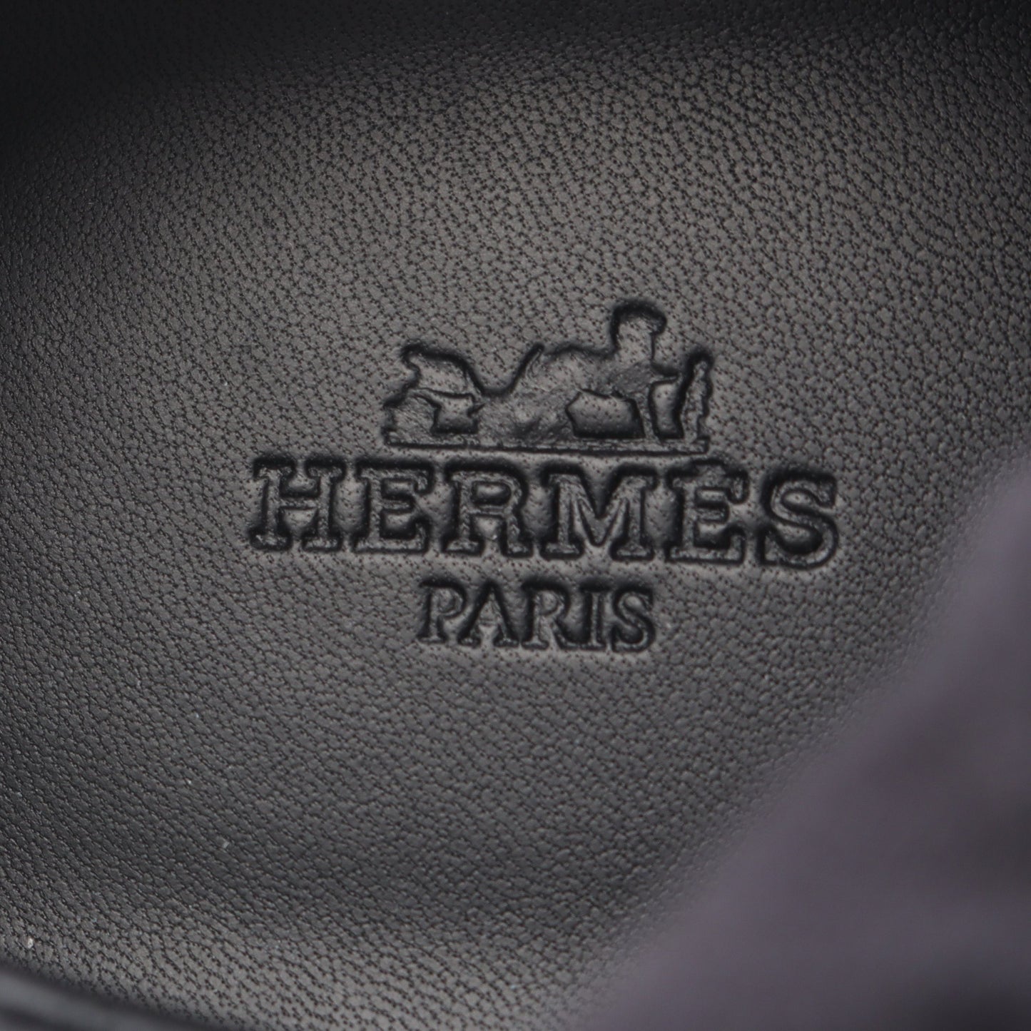 ハッピー スニーカー レザー ブラック ホワイト エルメス シューズ HERMES
