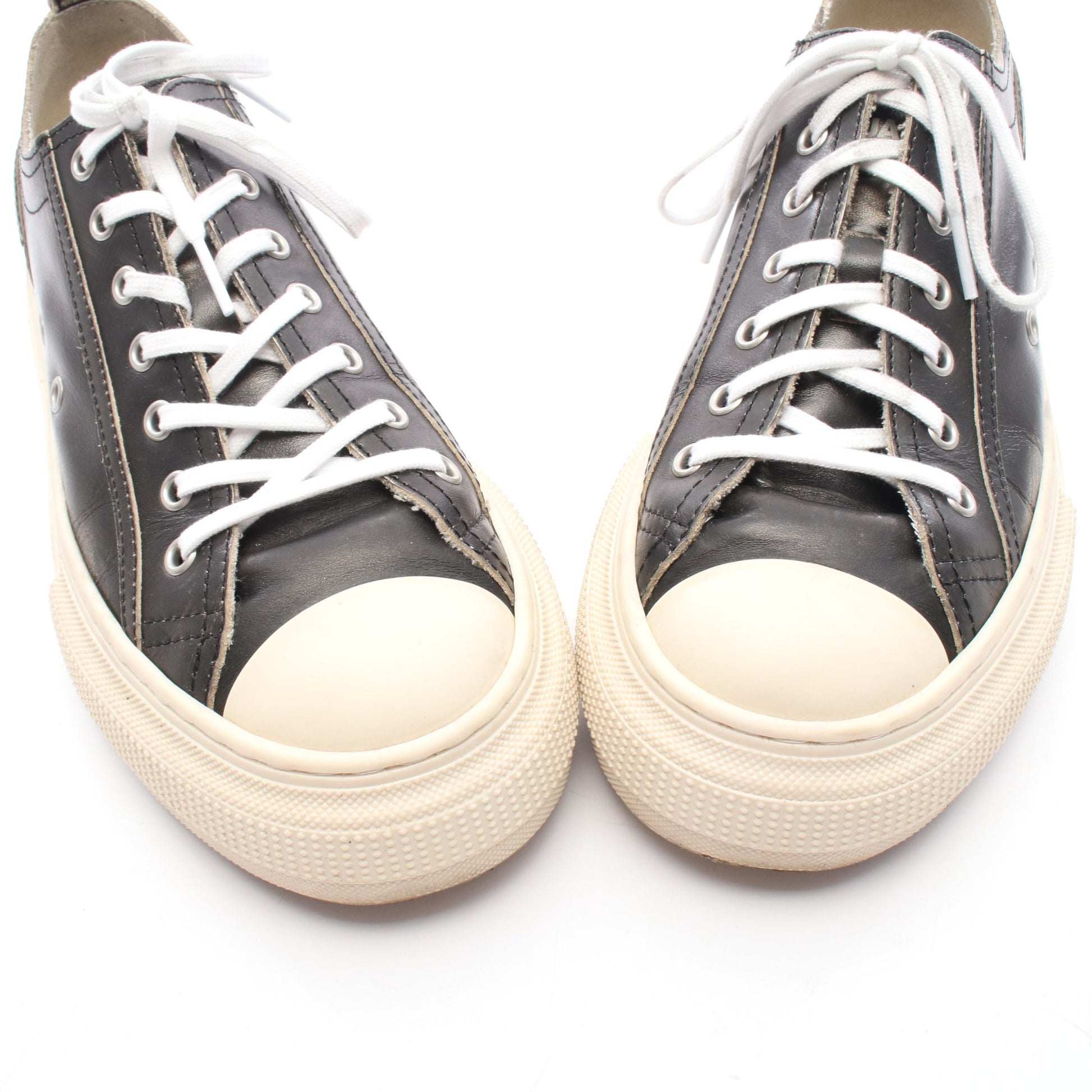 ローカットスニーカー レザー ブラック ディースクエアード シューズ DSQUARED2
