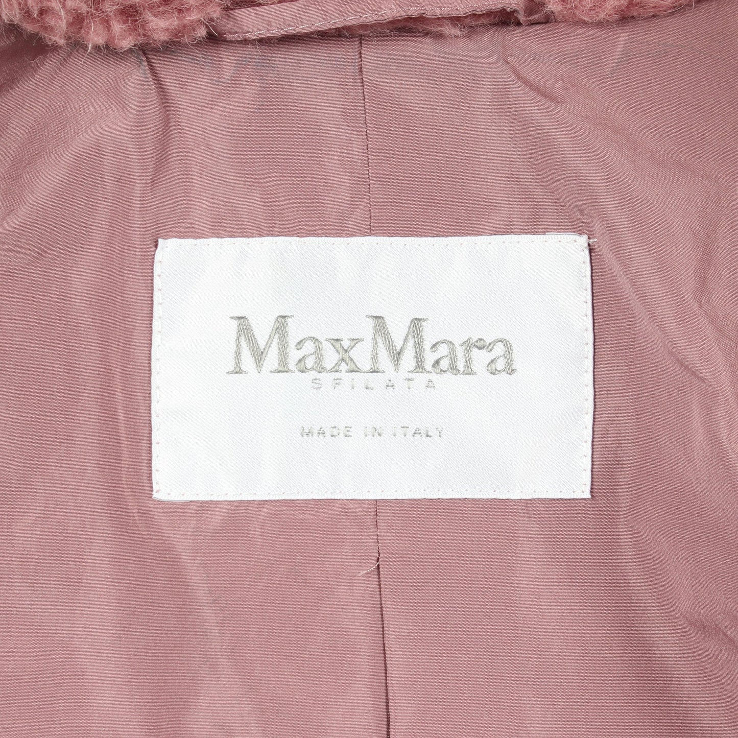 ZITTO テディベア コート アルパカ ピンク マックスマーラ アウター Max Mara