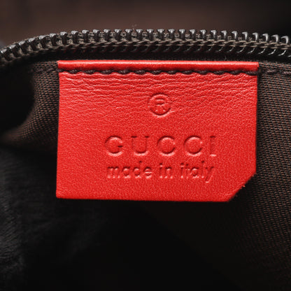 ディアマンテ ショルダーバッグ レザー レッド グッチ バッグ GUCCI