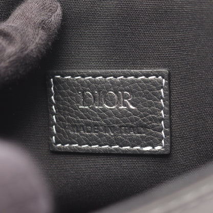 サドルポーチ ショルダーバッグ レザー ブラック クリスチャンディオール バッグ Christian Dior